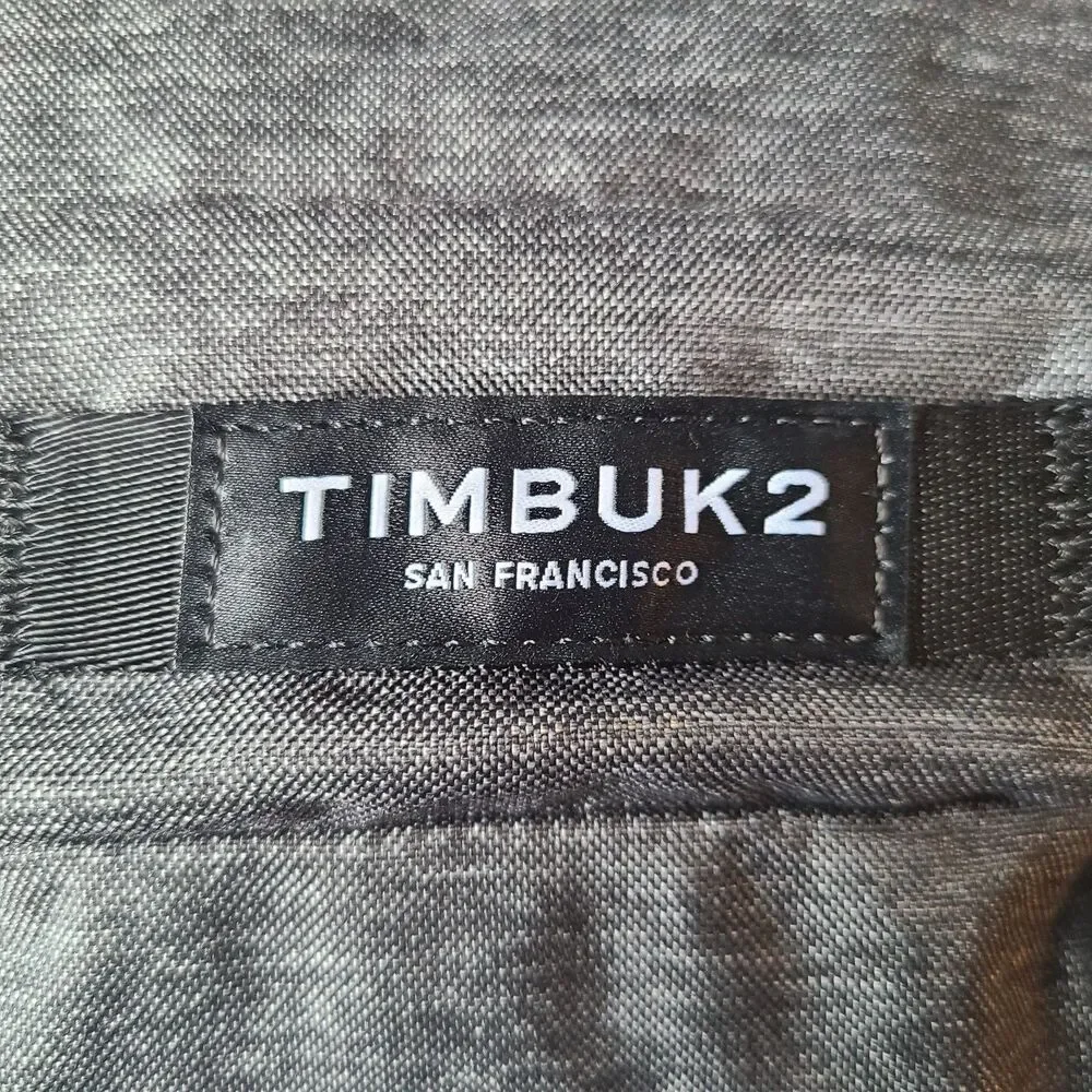 Timbuk2 OS One Love Gray Laptop Backpack Travel Work School Carry-On EUC